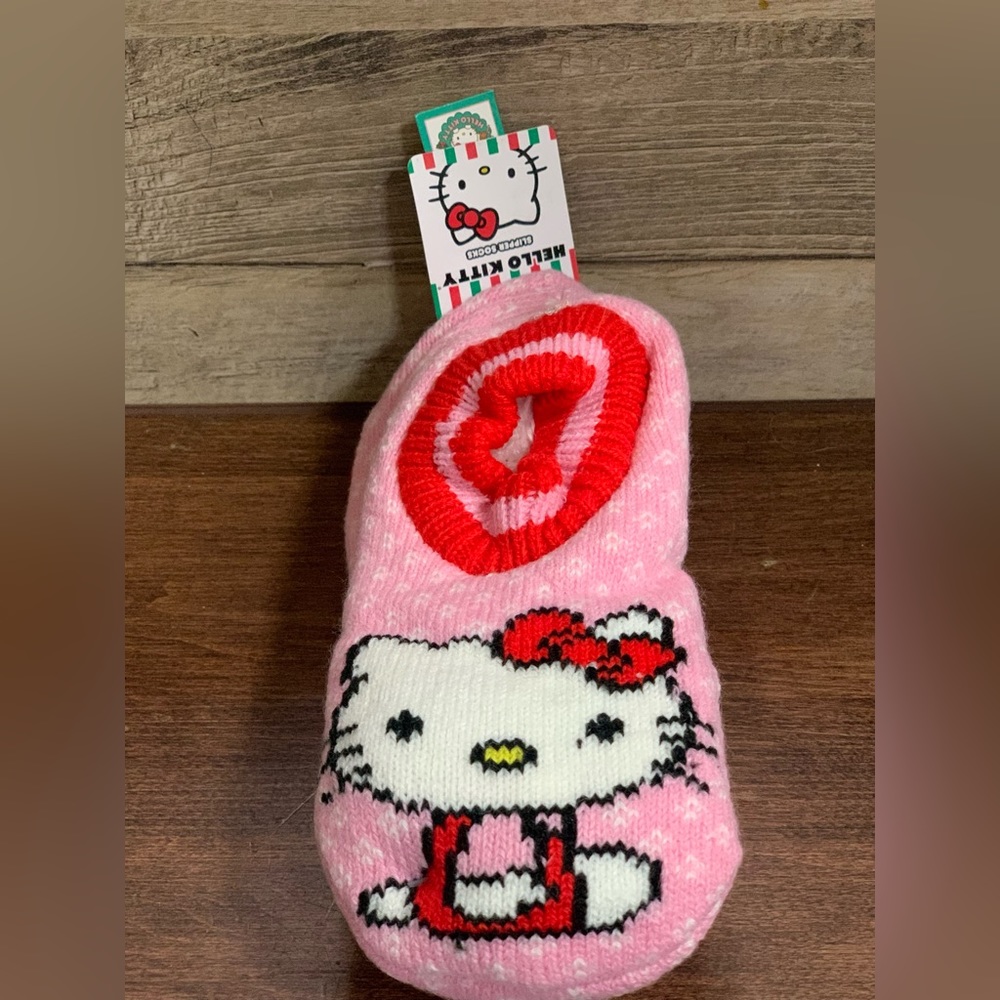Hello Kitty Slipper Socks - NEW